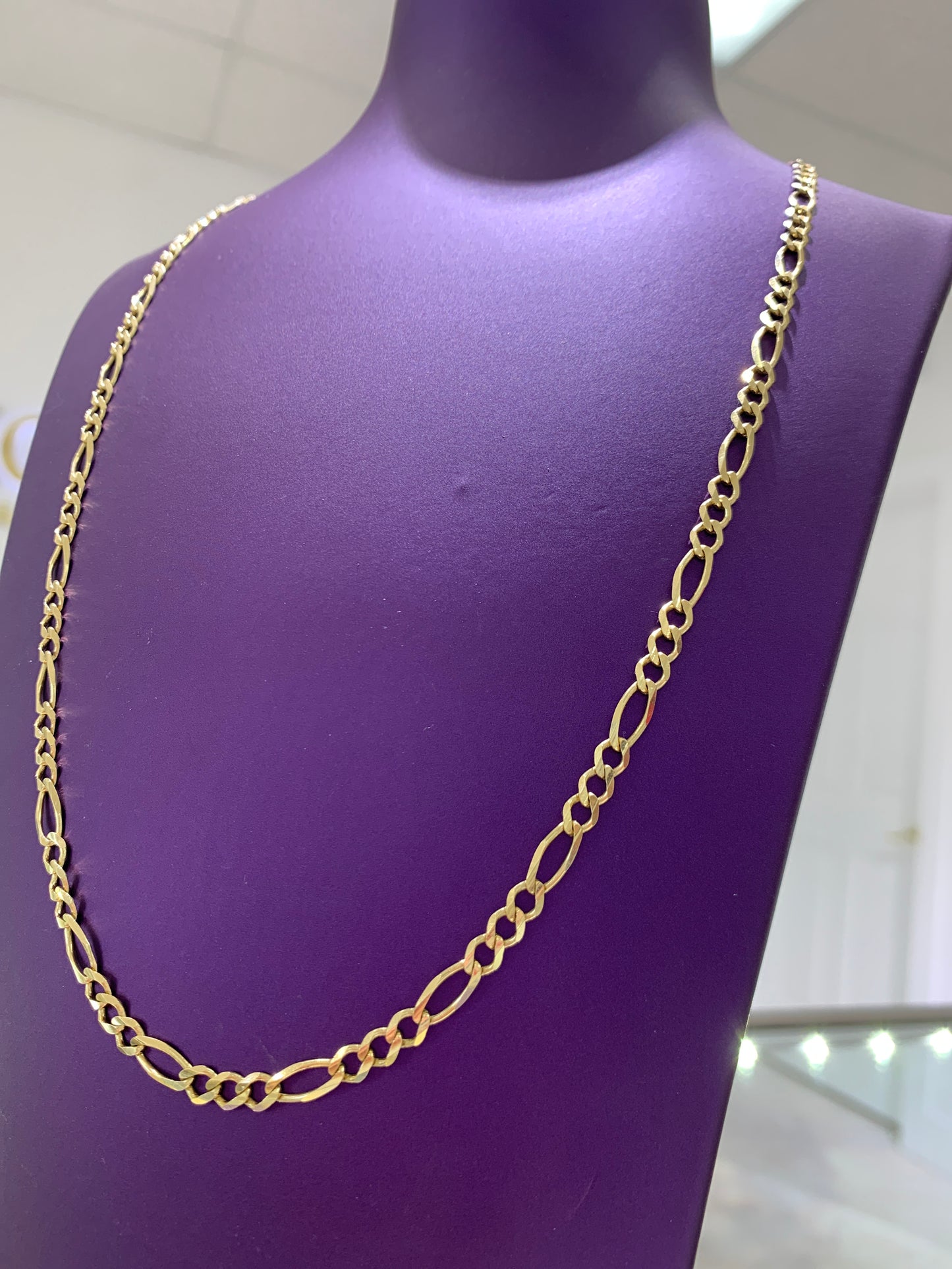Franco Chain 24" - 10K Gold Necklace