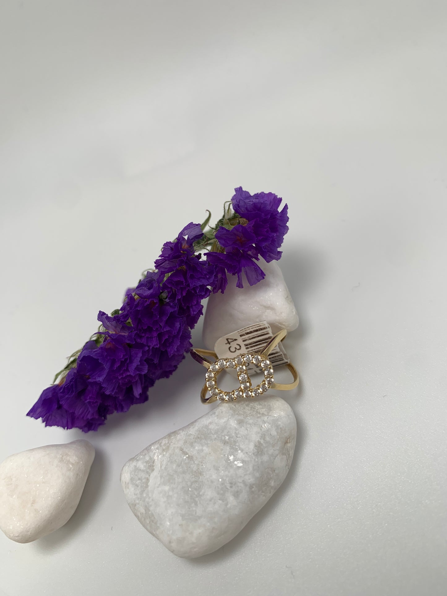 Anillo Con Inicial C y D