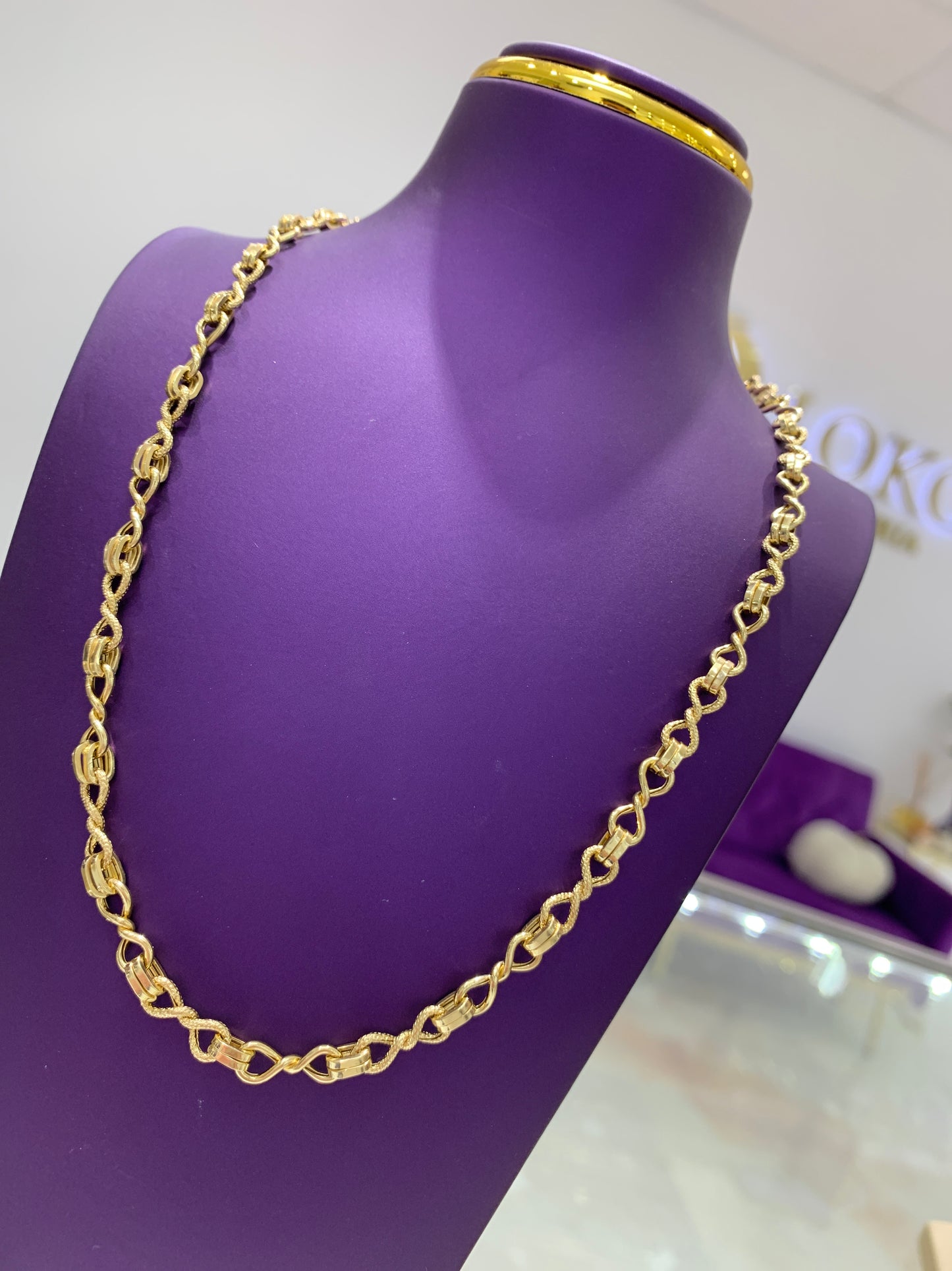 Cadena De Infinito 18"