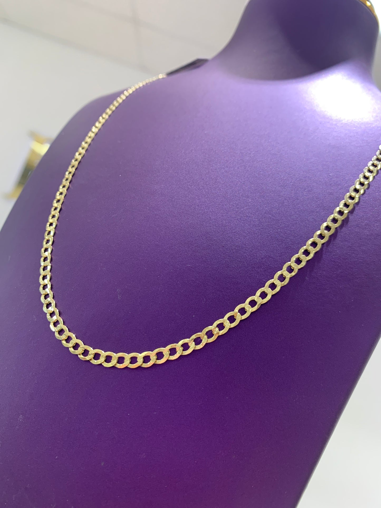 Cadena Corte de Brillo 22"