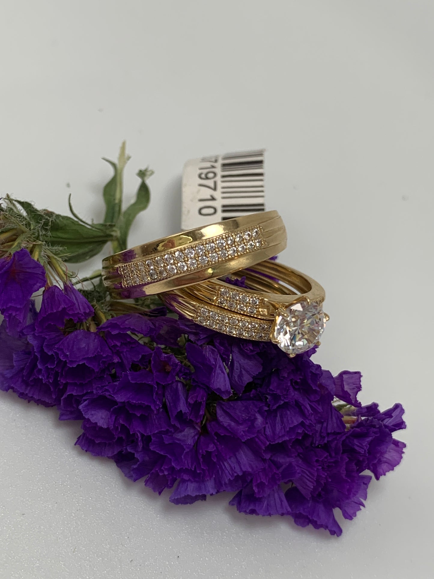Engagement Trio 14K Size 7 - 10