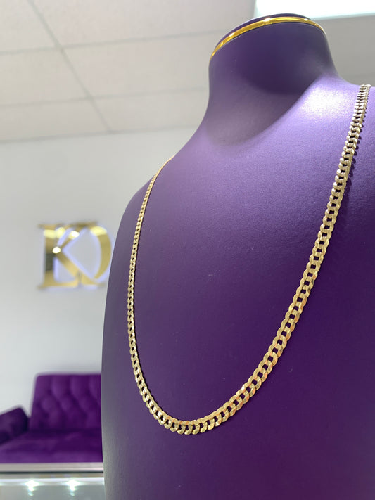 Italian Solid Curve Chain