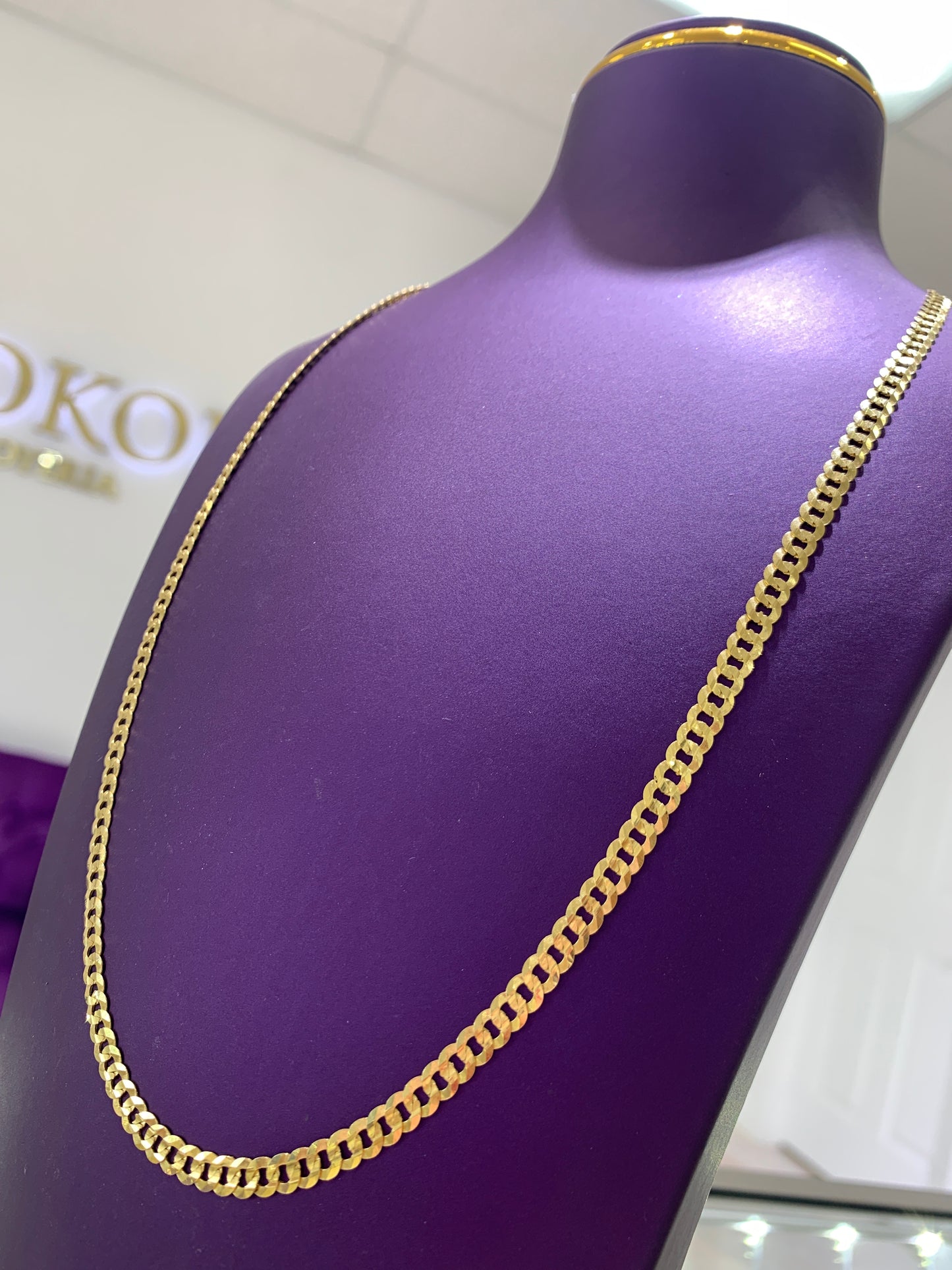 Cadenas Cortes De Brillo 24"