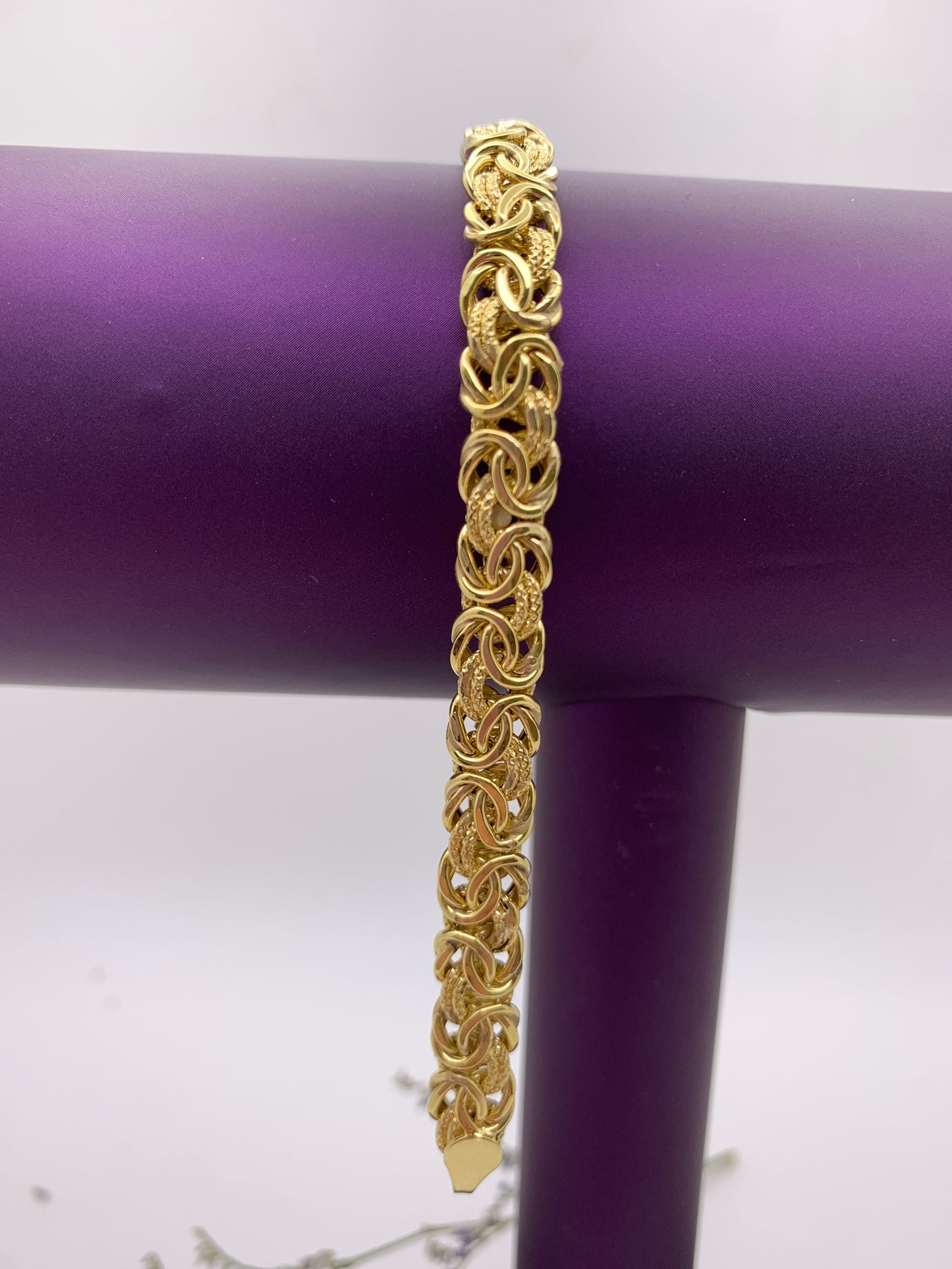 Byzantine Bracelet - 10K Gold