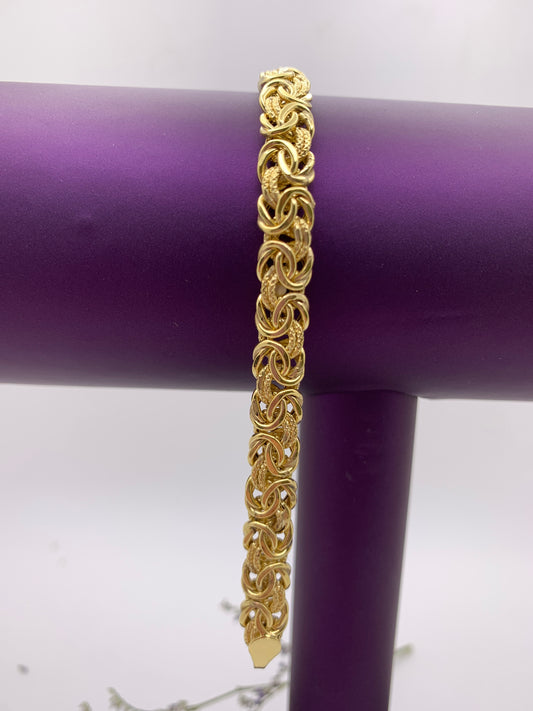 Byzantine Bracelet - 10K Gold