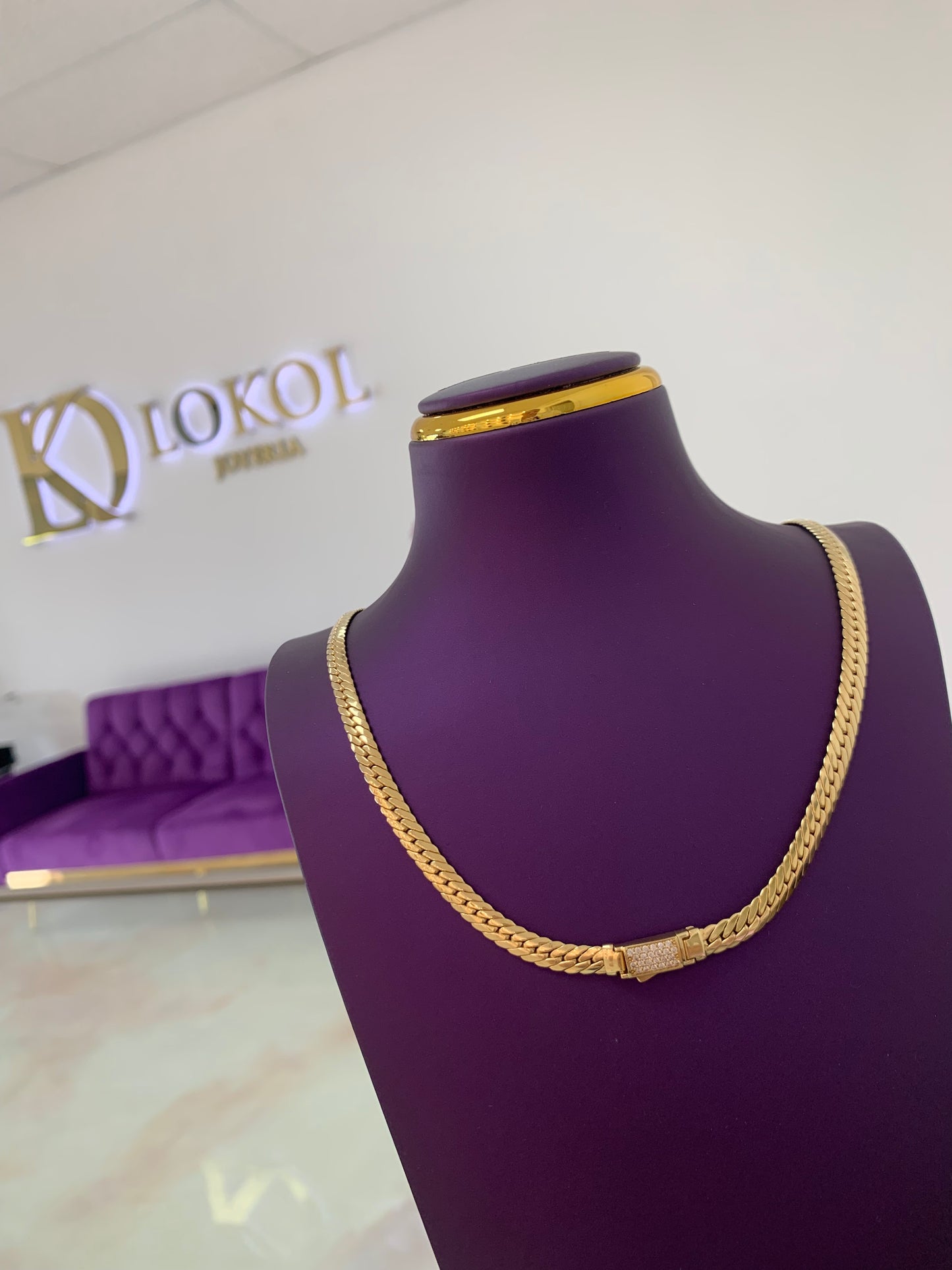 Miami Herringbone Chain