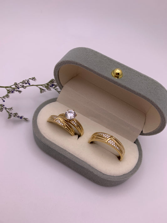 Engagement Trio Set 14K