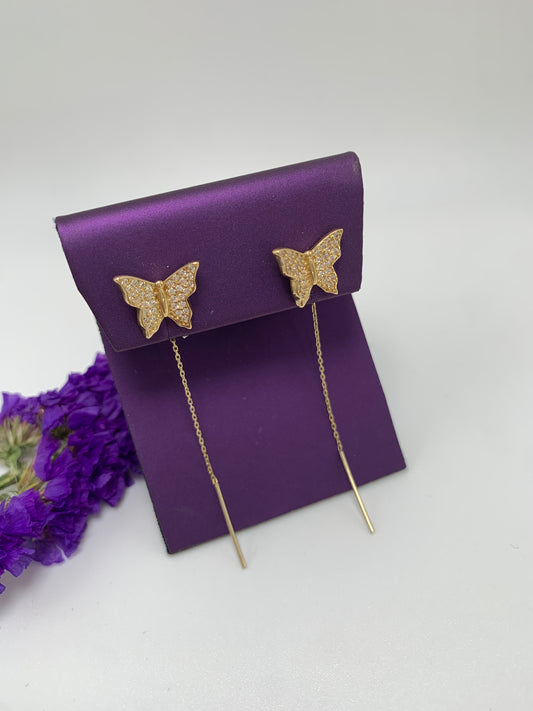 Aretes de Mariposa