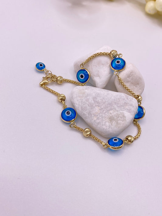 Manilla De Ojos Azul