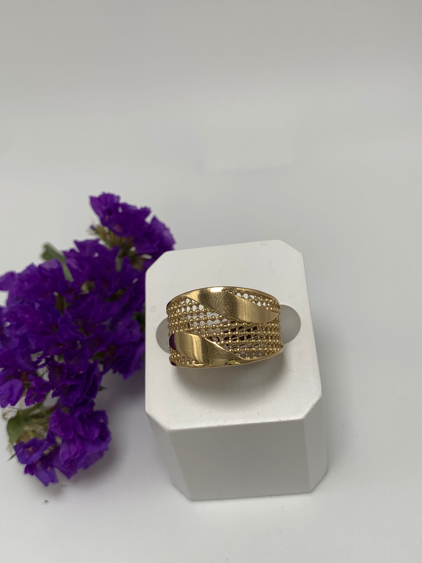 Anillo de Mujer Con Diseno de Maya