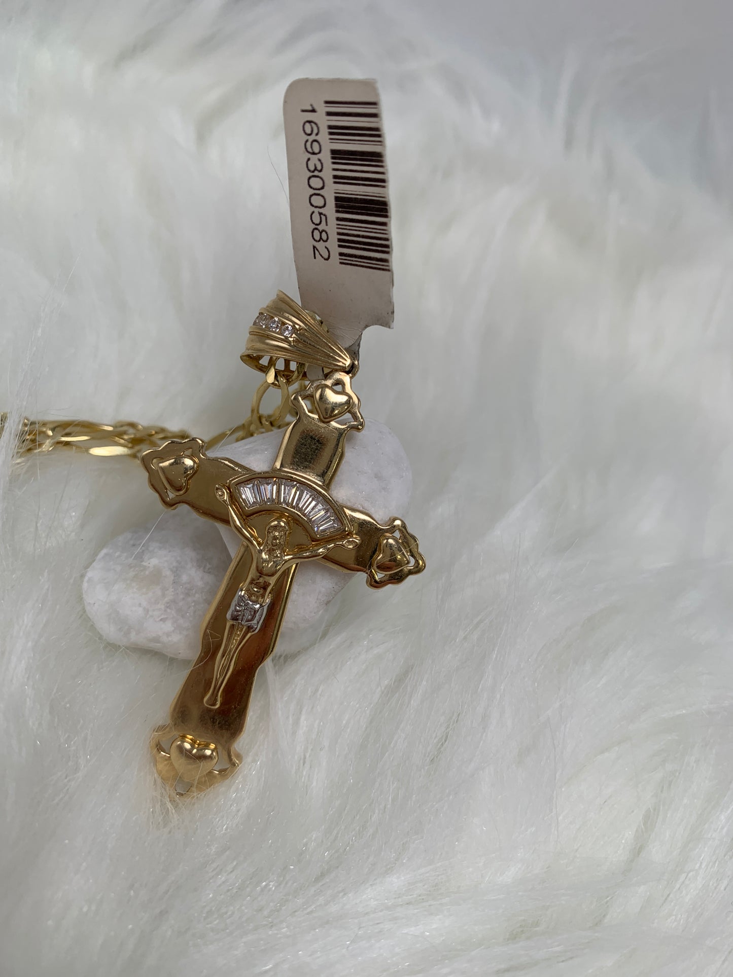Cross Charm 14K