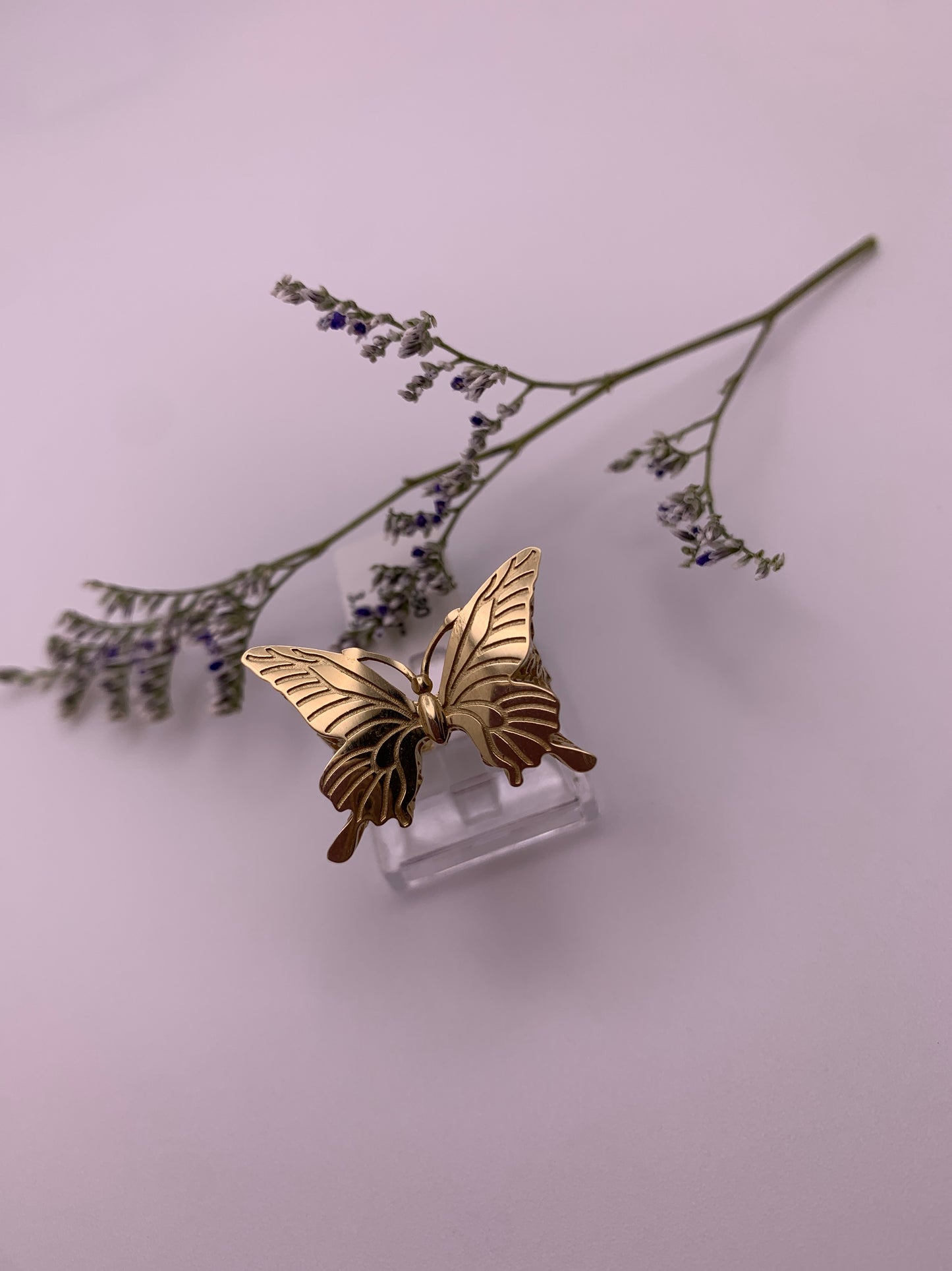 Butterfly Ring - 10K Gold