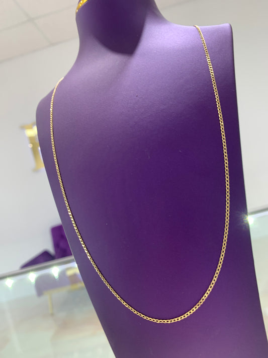Cadena Corte De Brillo 22"