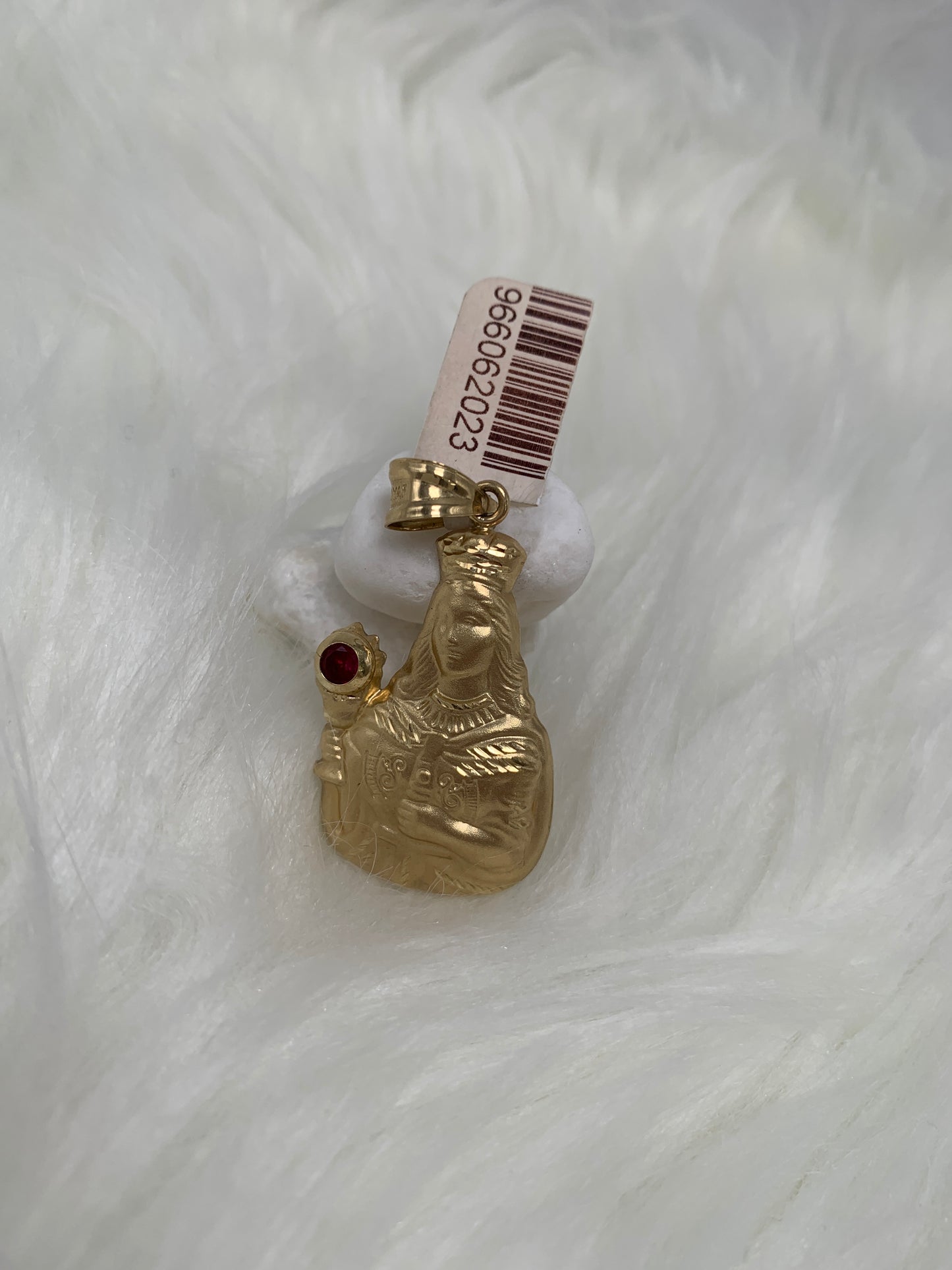 Dije Virgen Santa Barbara 10kt